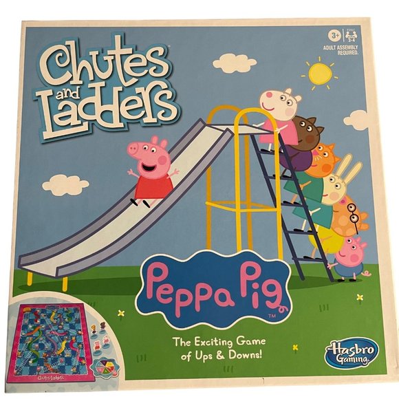 Peppa Pig Chutes and Ladders Brand New Great For Preschool Kids 3+ Holiday Gift - Picture 1 of 2